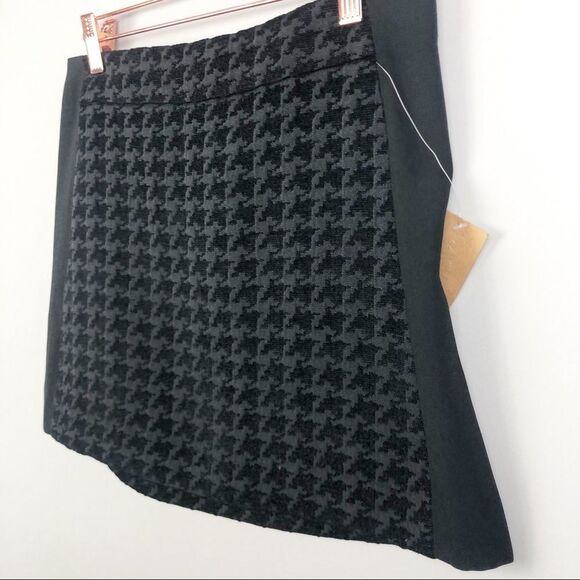 RACHEL ROY | Foxy Lady Skirt Black Houndstooth 4 - Picture 3 of 8